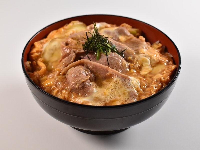 合鴨もも肉のたまご綴じ丼